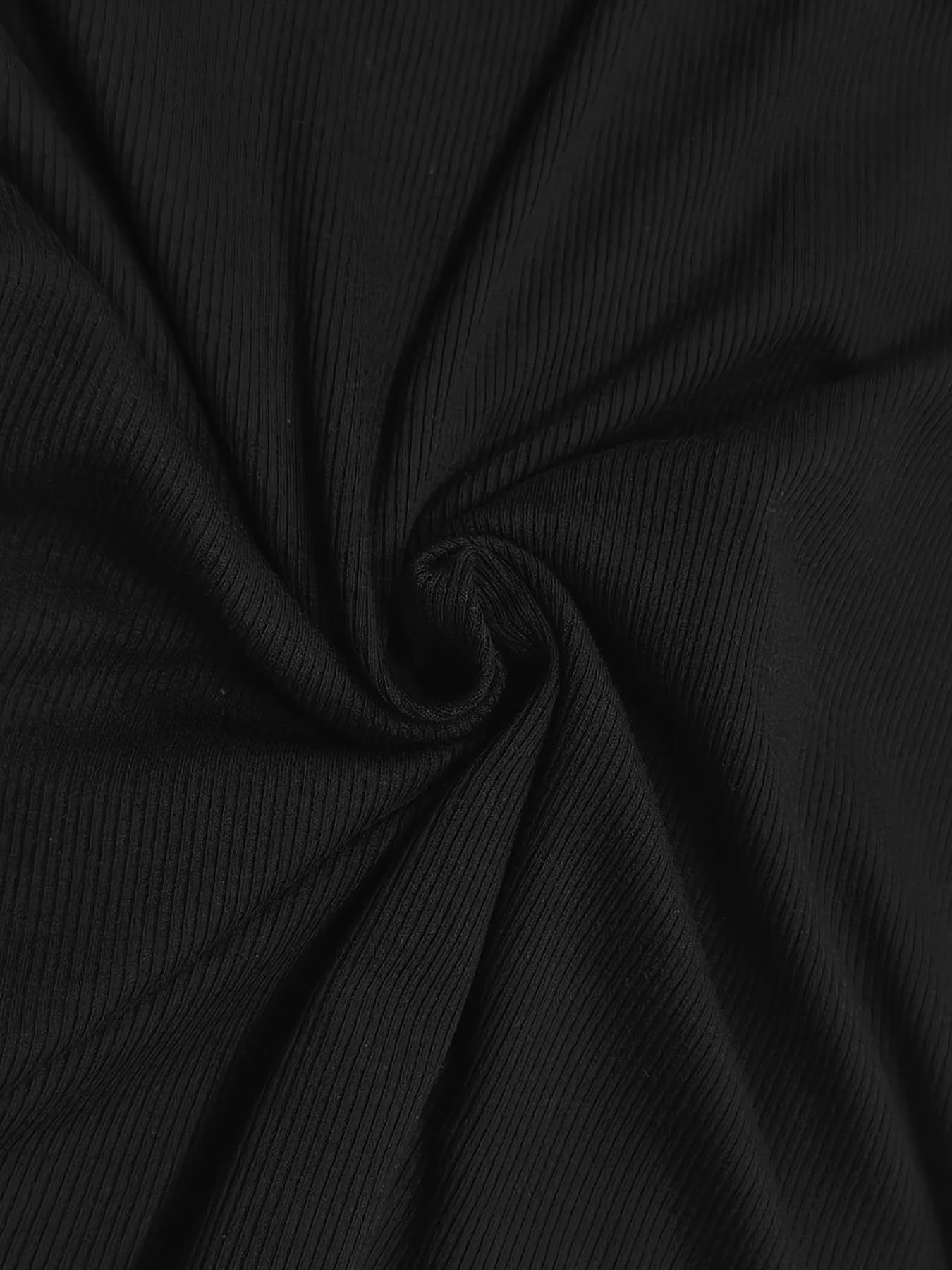 UOOZEE Women's Slim Fit Long Sleeve Shirts High Neck Basic Layer Tees Soft Lightweight Stretch Undershirts - Image 5